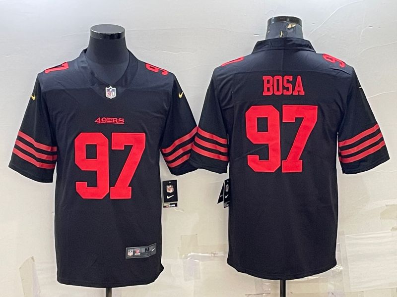 Men San Francisco 49ers #97 Bosa Black New 2022 Nike Limited Vapor Untouchable NFL Jersey->kansas city chiefs->NFL Jersey